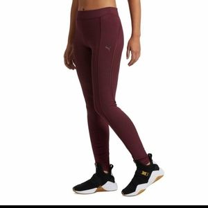 Puma Explosive Avow Night Tight Leggings Purple Size XS